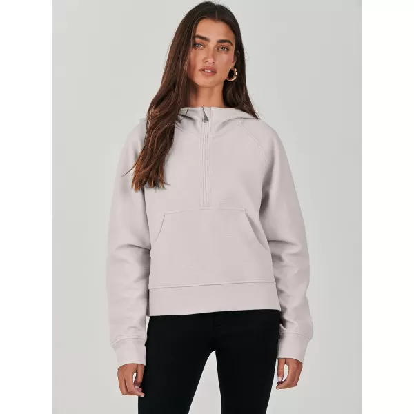 imageANRABESS Half Zip Sweatshirts Cropped Hoodies Fleece Womens Quarter Zip Up Pullover Sweaters Fall Outfits 2023 Winter ClothesGrey