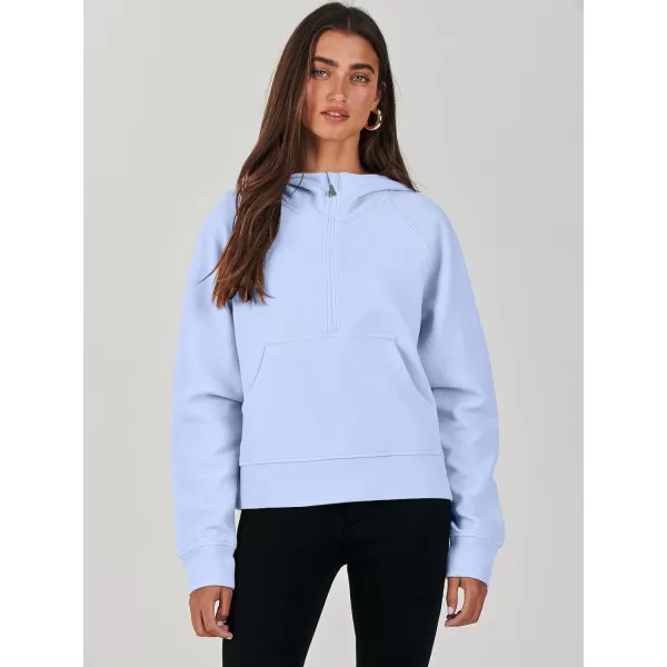 imageANRABESS Half Zip Sweatshirts Cropped Hoodies Fleece Womens Quarter Zip Up Pullover Sweaters Fall Outfits 2023 Winter ClothesSky