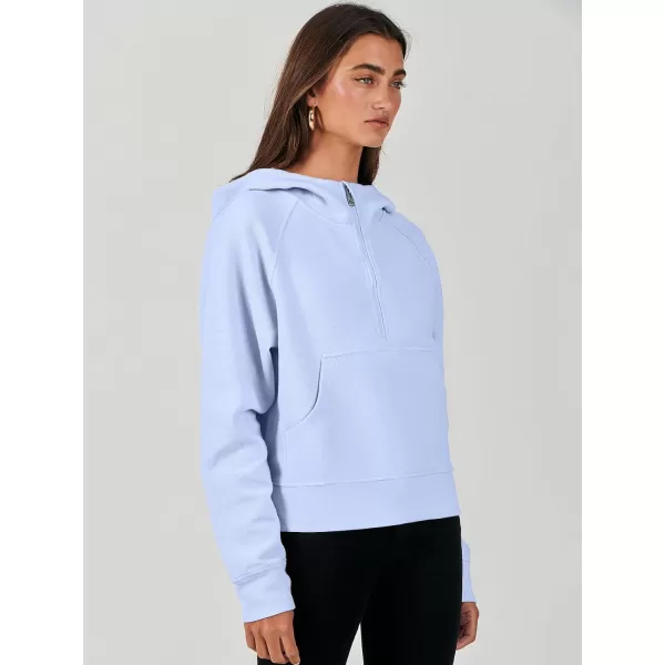 imageANRABESS Half Zip Sweatshirts Cropped Hoodies Fleece Womens Quarter Zip Up Pullover Sweaters Fall Outfits 2023 Winter ClothesSky