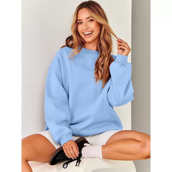 imageANRABESS Oversized Sweatshirt for Women Fleece Long Sleeve Crewneck Casual Pullover Top Fall 2023 Trendy ClothesSky