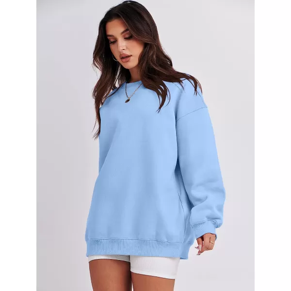 imageANRABESS Oversized Sweatshirt for Women Fleece Long Sleeve Crewneck Casual Pullover Top Fall 2023 Trendy ClothesSky