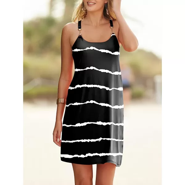 imageANRABESS Summer Dress for Women Beach Cover Up Sleeveless Strap Tank Mini Sundress Resort SwimwearPrint 06