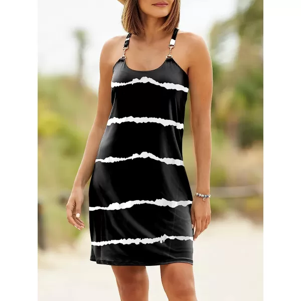 imageANRABESS Summer Dress for Women Beach Cover Up Sleeveless Strap Tank Mini Sundress Resort SwimwearPrint 06