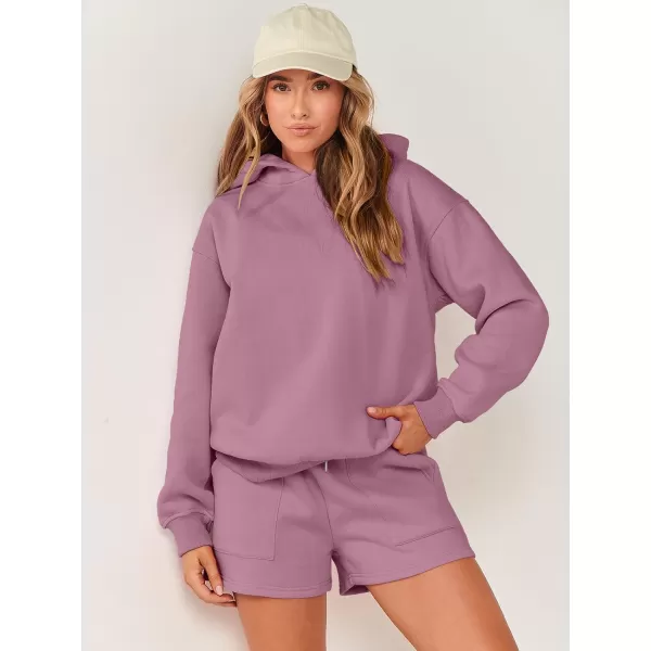 imageANRABESS Women 2 Piece Outfits Hoodie Short Set Oversized Sweatshirt Shorts Sweatsuit Y2K ClothesANRABESS Women 2 Piece Outfits Hoodie Short Set Oversized Sweatshirt Shorts Sweatsuit Y2K Clothes