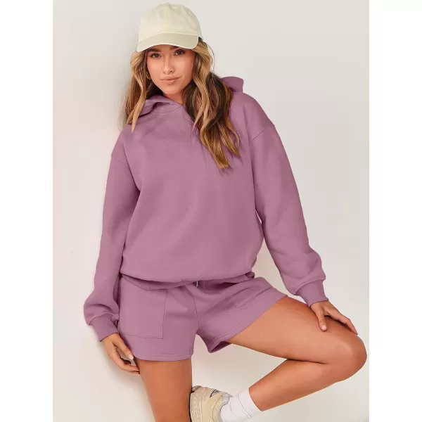 imageANRABESS Women 2 Piece Outfits Hoodie Short Set Oversized Sweatshirt Shorts Sweatsuit Y2K ClothesANRABESS Women 2 Piece Outfits Hoodie Short Set Oversized Sweatshirt Shorts Sweatsuit Y2K Clothes