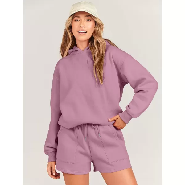 imageANRABESS Women 2 Piece Outfits Hoodie Short Set Oversized Sweatshirt Shorts Sweatsuit Y2K ClothesANRABESS Women 2 Piece Outfits Hoodie Short Set Oversized Sweatshirt Shorts Sweatsuit Y2K Clothes