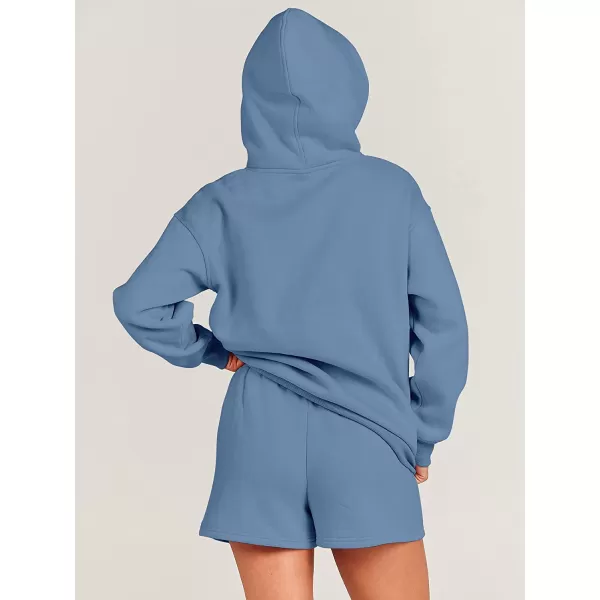 imageANRABESS Women 2 Piece Outfits Hoodie Short Set Oversized Sweatshirt Shorts Sweatsuit Y2K ClothesDeep Blue