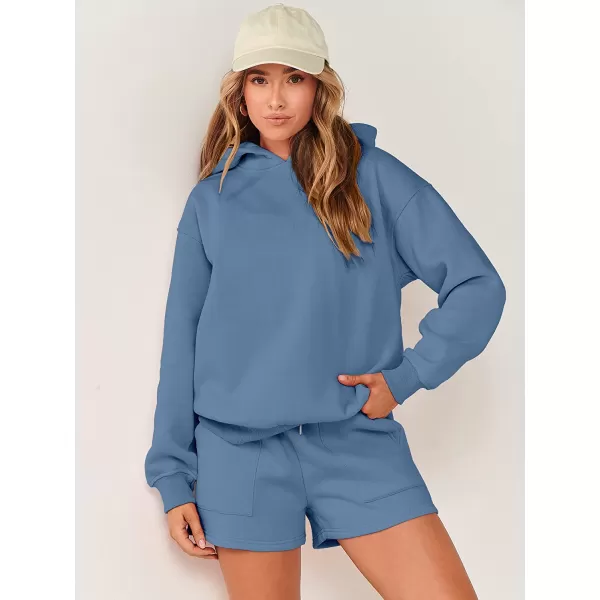 imageANRABESS Women 2 Piece Outfits Hoodie Short Set Oversized Sweatshirt Shorts Sweatsuit Y2K ClothesDeep Blue