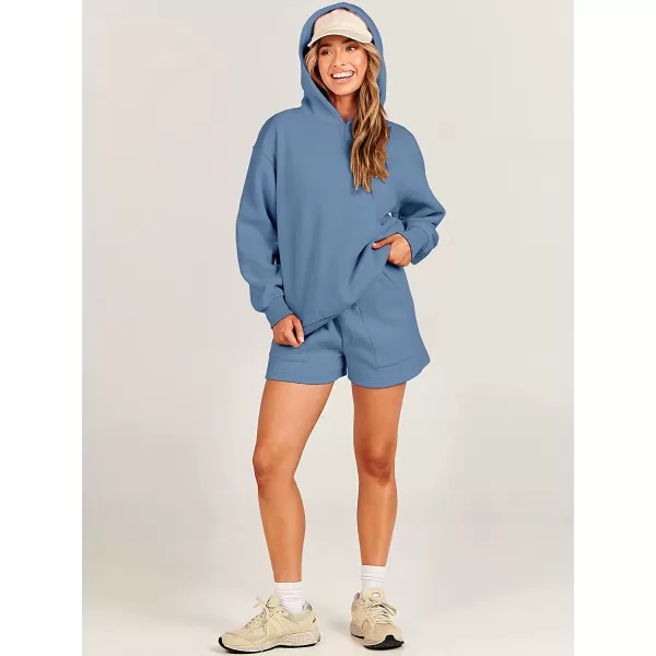 imageANRABESS Women 2 Piece Outfits Hoodie Short Set Oversized Sweatshirt Shorts Sweatsuit Y2K ClothesDeep Blue