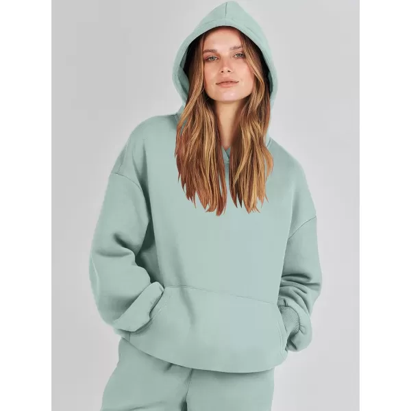imageANRABESS Women 2 Piece Outfits Hoodie Sweatshirt Tracksuit amp Oversized Jogger Sweatpants Y2K Sweatsuit SetLake