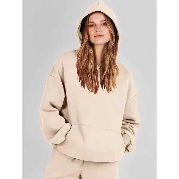 imageANRABESS Women 2 Piece Outfits Hoodie Sweatshirt Tracksuit amp Oversized Jogger Sweatpants Y2K Sweatsuit SetLight Yellow