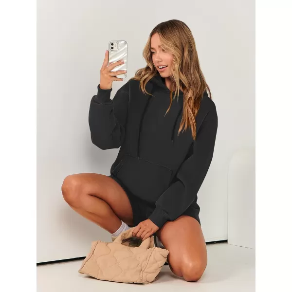 imageANRABESS Women 2 Piece Outfits Short Sweatsuit Drawstring Oversized Hoodie Sweatshirt Tracksuit Lounge Wear Matching SetANRABESS Women 2 Piece Outfits Short Sweatsuit Drawstring Oversized Hoodie Sweatshirt Tracksuit Lounge Wear Matching Set