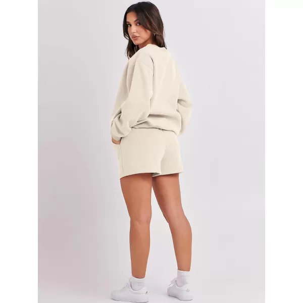imageANRABESS Women 2 Piece Outfits Sweatsuit Oversized Sweatshirt amp Lounge Shorts 2023 Casual Cozy Pajamas Tracksuit SetANRABESS Women 2 Piece Outfits Sweatsuit Oversized Sweatshirt amp Lounge Shorts 2023 Casual Cozy Pajamas Tracksuit Set