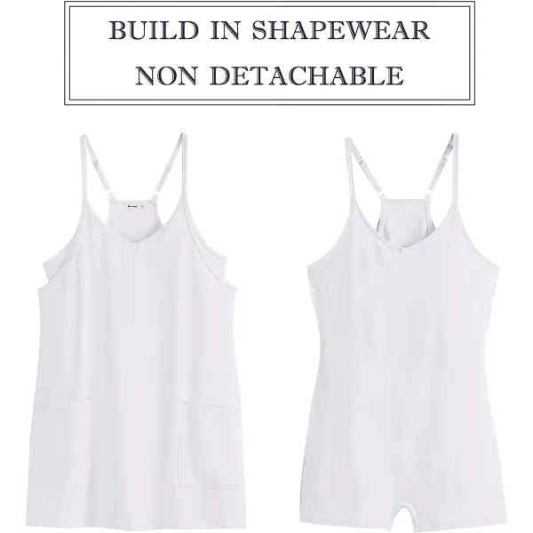 imageANRABESS Women 2023 Summer Sleeveless Mini Dress Casual Short Sundress Workout Tennis Athletic OnesieWhite