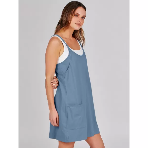imageANRABESS Women 2024 Summer Sleeveless Mini Dress Casual Short Sundress Workout Tennis Athletic Onesie with Built in ShortsBlue