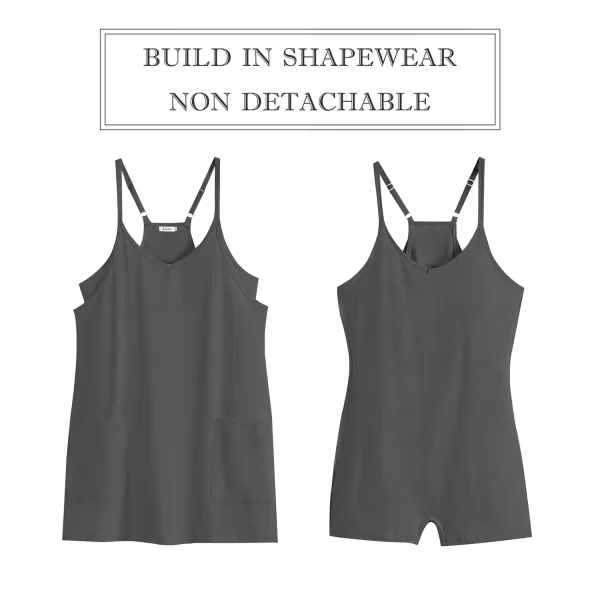 imageANRABESS Women 2024 Summer Sleeveless Mini Dress Casual Short Sundress Workout Tennis Athletic Onesie with Built in ShortsGray