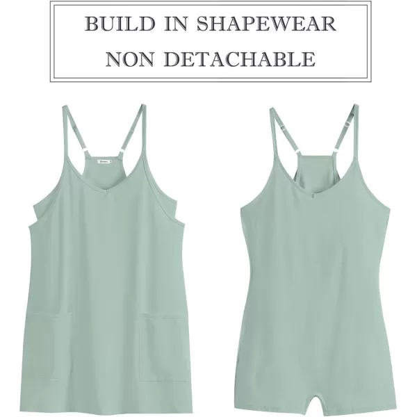 imageANRABESS Women 2024 Summer Sleeveless Mini Dress Casual Short Sundress Workout Tennis Athletic Onesie with Built in ShortsGray Blue