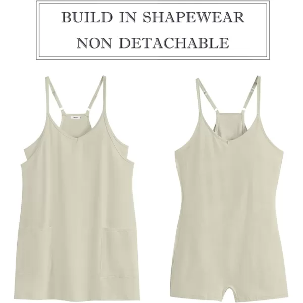 imageANRABESS Women 2024 Summer Sleeveless Mini Dress Casual Short Sundress Workout Tennis Athletic Onesie with Built in ShortsLight Grey