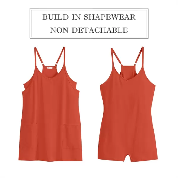 imageANRABESS Women 2024 Summer Sleeveless Mini Dress Casual Short Sundress Workout Tennis Athletic Onesie with Built in ShortsRed