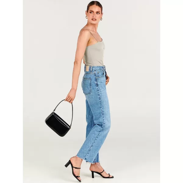 imageANRABESS Women Bodysuit Spaghetti Strap Sleeveless Sexy Scoop Neck Backless Going To Top JumpsuitGrey