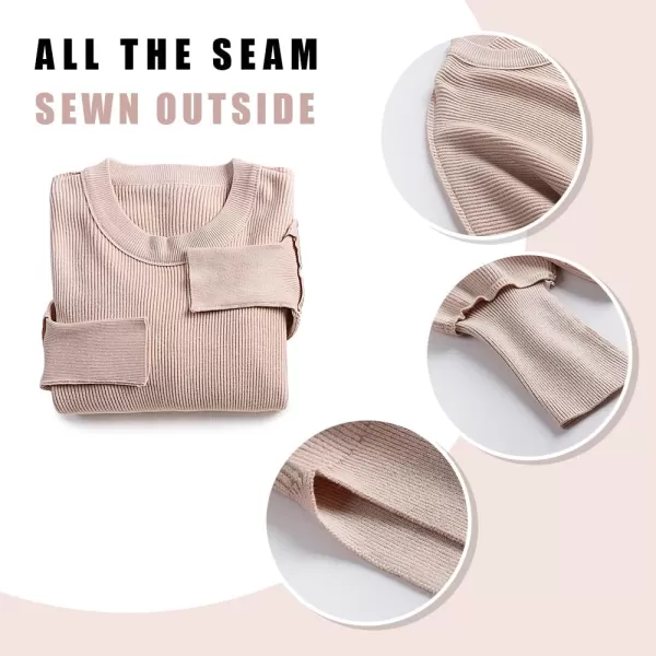 imageANRABESS Women Crewneck Batwing Sleeve 2023 Fall Oversized Side Slit Ribbed Knit Pullover Sweater TopRust