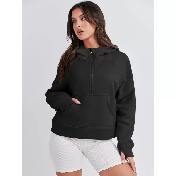 imageANRABESS Women Half Zip Cropped Hoodies Fleece Quarter Zip Up Pullover Sweatshirts Winter Clothes 2023 Outfits SweaterANRABESS Women Half Zip Cropped Hoodies Fleece Quarter Zip Up Pullover Sweatshirts Winter Clothes 2023 Outfits Sweater