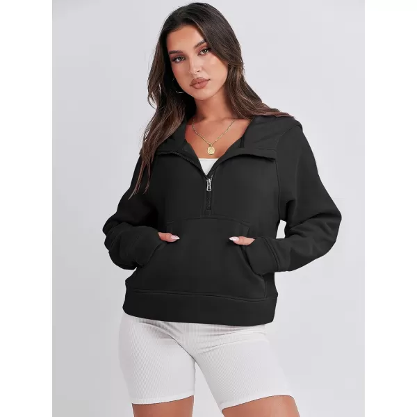 imageANRABESS Women Half Zip Cropped Hoodies Fleece Quarter Zip Up Pullover Sweatshirts Winter Clothes 2023 Outfits SweaterANRABESS Women Half Zip Cropped Hoodies Fleece Quarter Zip Up Pullover Sweatshirts Winter Clothes 2023 Outfits Sweater