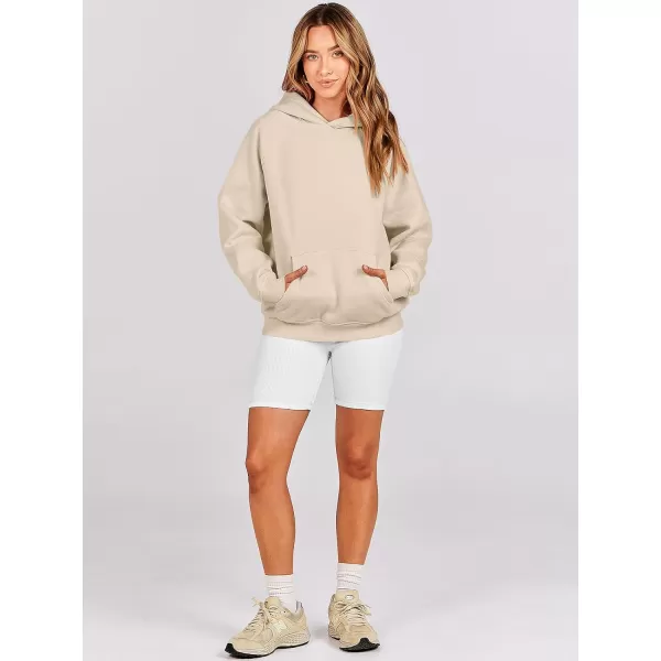 imageANRABESS Women Hoodies Fleece Oversized Sweatshirt Casual Basic Long Sleeve Athletic Workout Pullover Fall ClothesApricot
