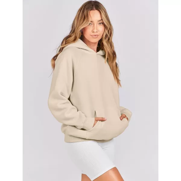 imageANRABESS Women Hoodies Fleece Oversized Sweatshirt Casual Basic Long Sleeve Athletic Workout Pullover Fall ClothesApricot