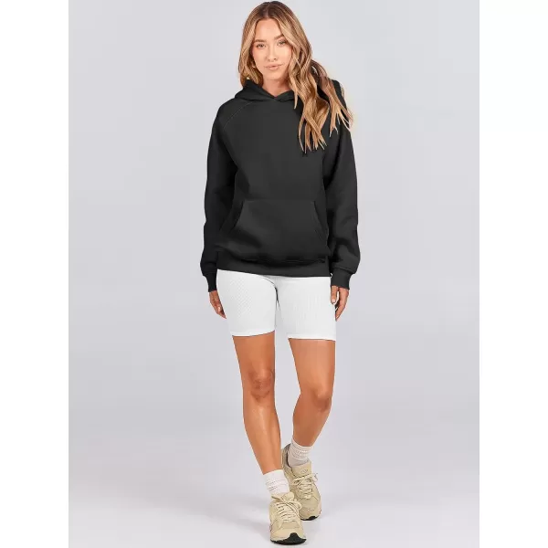 imageANRABESS Women Hoodies Fleece Oversized Sweatshirt Casual Basic Long Sleeve Athletic Workout Pullover Fall ClothesBlack