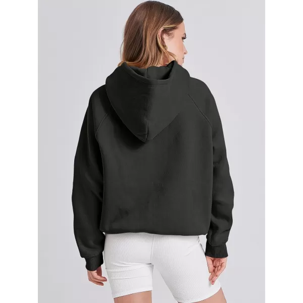 imageANRABESS Women Hoodies Fleece Oversized Sweatshirt Casual Basic Long Sleeve Athletic Workout Pullover Fall ClothesBlack
