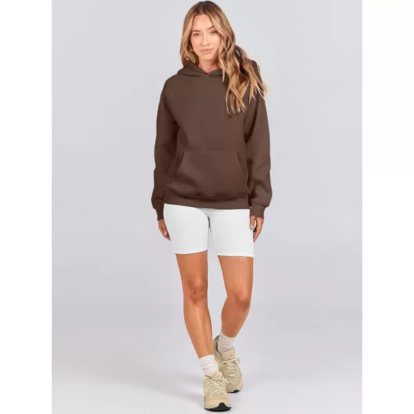 imageANRABESS Women Hoodies Fleece Oversized Sweatshirt Casual Basic Long Sleeve Athletic Workout Pullover Fall ClothesBrown