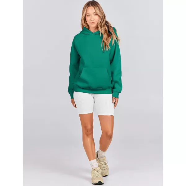 imageANRABESS Women Hoodies Fleece Oversized Sweatshirt Casual Basic Long Sleeve Athletic Workout Pullover Fall ClothesGreen