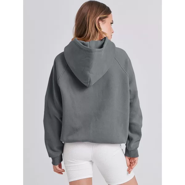 imageANRABESS Women Hoodies Fleece Oversized Sweatshirt Casual Basic Long Sleeve Athletic Workout Pullover Fall ClothesGrey