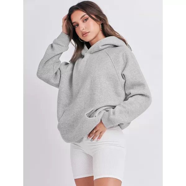 imageANRABESS Women Hoodies Fleece Oversized Sweatshirt Casual Basic Long Sleeve Athletic Workout Pullover Fall ClothesLight Grey