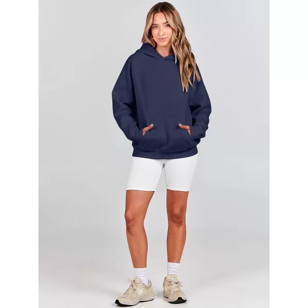 imageANRABESS Women Hoodies Fleece Oversized Sweatshirt Casual Basic Long Sleeve Athletic Workout Pullover Fall ClothesNavy Blue