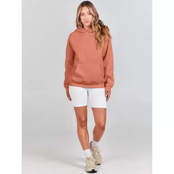 imageANRABESS Women Hoodies Fleece Oversized Sweatshirt Casual Basic Long Sleeve Athletic Workout Pullover Fall ClothesRust