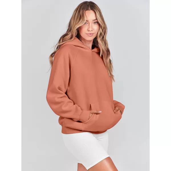 imageANRABESS Women Hoodies Fleece Oversized Sweatshirt Casual Basic Long Sleeve Athletic Workout Pullover Fall ClothesRust