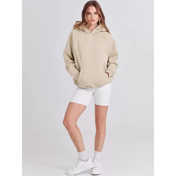 imageANRABESS Women Hoodies Fleece Oversized Sweatshirt Drop Shoulder Long Sleeve Athletic Workout Pullover Y2K ClothesApricot