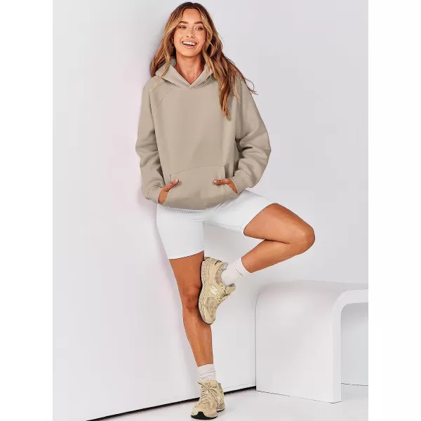 imageANRABESS Women Hoodies Fleece Oversized Sweatshirt Drop Shoulder Long Sleeve Athletic Workout Pullover Y2K ClothesKhaki