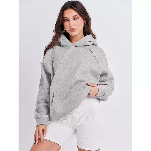 imageANRABESS Women Hoodies Fleece Oversized Sweatshirt Drop Shoulder Long Sleeve Athletic Workout Pullover Y2K ClothesLight Grey