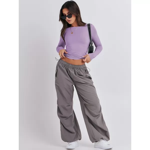 imageANRABESS Women Long Sleeve Slim Fit Crop Top Going Out Tight TShirt Trendy Tees StreetwearPurple
