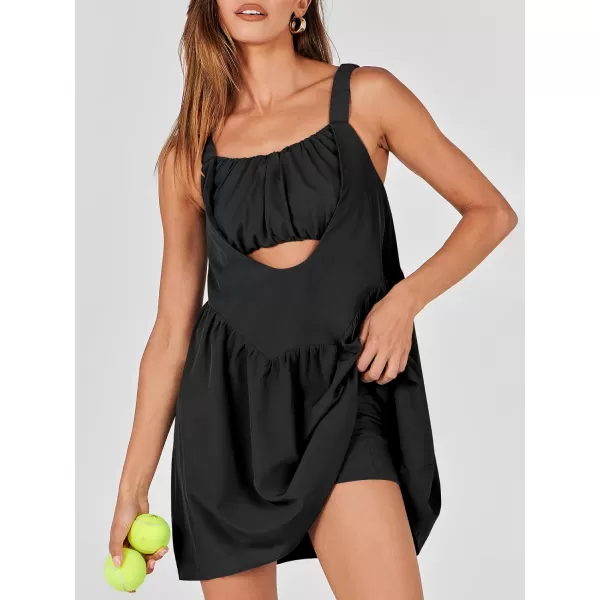 imageANRABESS Women Summer Sleeveless Mini Dress Builtin Bra and Shorts Casual Cutout Workout Athletic 2 Piece Tennis DressesBlack