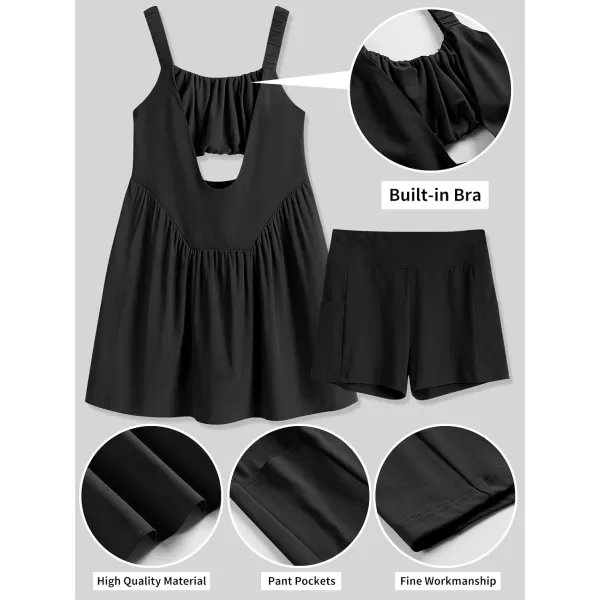 imageANRABESS Women Summer Sleeveless Mini Dress Builtin Bra and Shorts Casual Cutout Workout Athletic 2 Piece Tennis DressesBlack