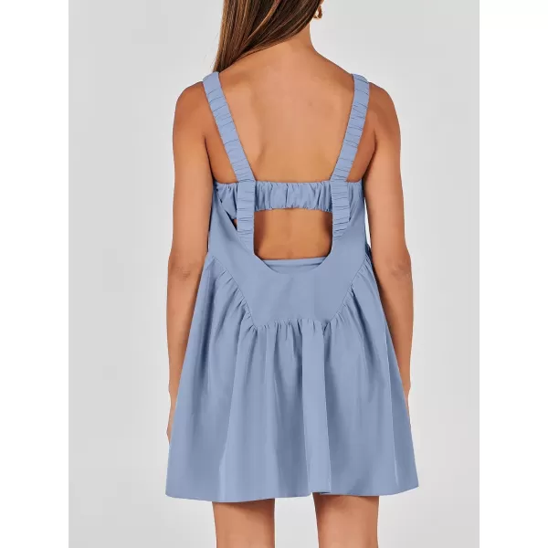 imageANRABESS Women Summer Sleeveless Mini Dress Builtin Bra and Shorts Casual Cutout Workout Athletic 2 Piece Tennis DressesGrey Blue