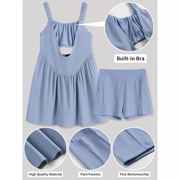 imageANRABESS Women Summer Sleeveless Mini Dress Builtin Bra and Shorts Casual Cutout Workout Athletic 2 Piece Tennis DressesGrey Blue