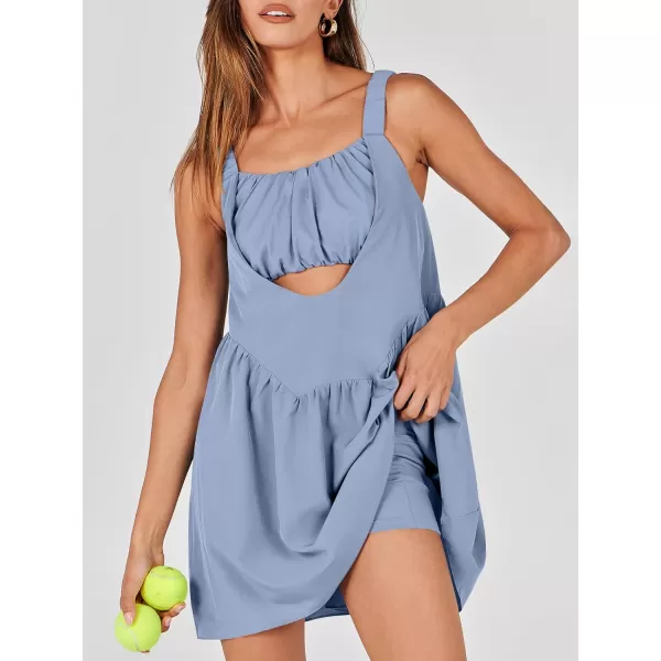 imageANRABESS Women Summer Sleeveless Mini Dress Builtin Bra and Shorts Casual Cutout Workout Athletic 2 Piece Tennis DressesGrey Blue
