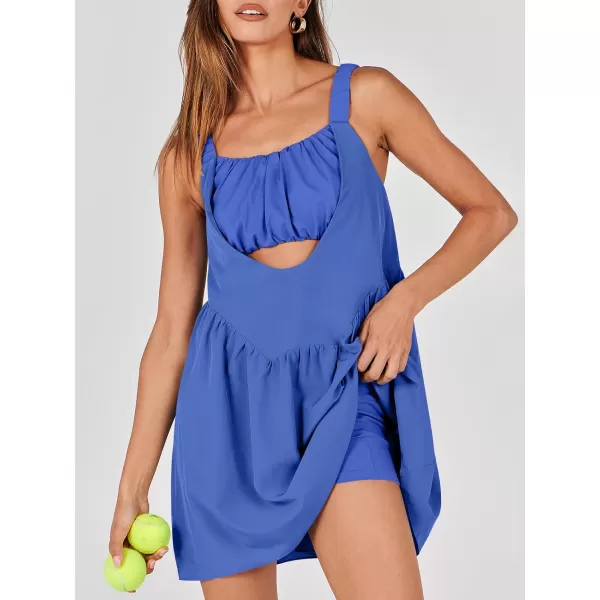 imageANRABESS Women Summer Sleeveless Mini Dress Builtin Bra and Shorts Casual Cutout Workout Athletic 2 Piece Tennis DressesRoyal Blue