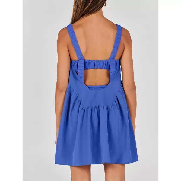 imageANRABESS Women Summer Sleeveless Mini Dress Builtin Bra and Shorts Casual Cutout Workout Athletic 2 Piece Tennis DressesRoyal Blue