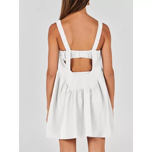 imageANRABESS Women Summer Sleeveless Mini Dress Builtin Bra and Shorts Casual Cutout Workout Athletic 2 Piece Tennis DressesWhite